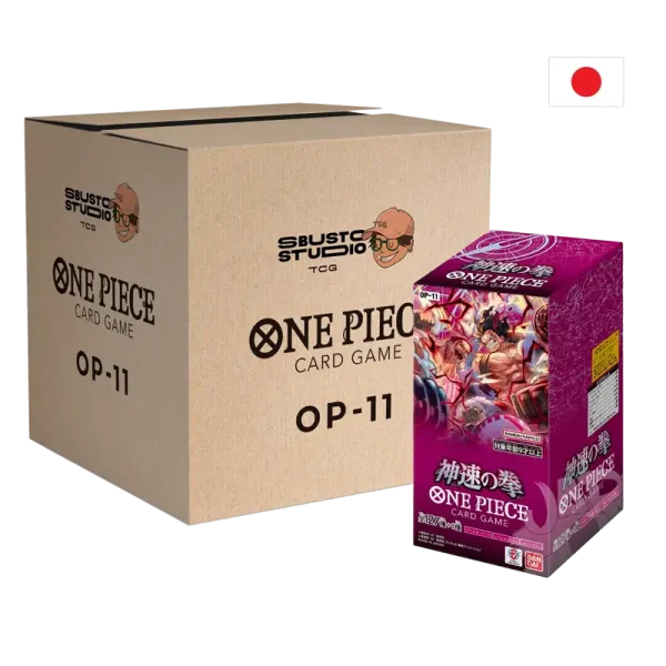 One Piece OP-11 "Whole Cake Island Ark!" Case 12 Box