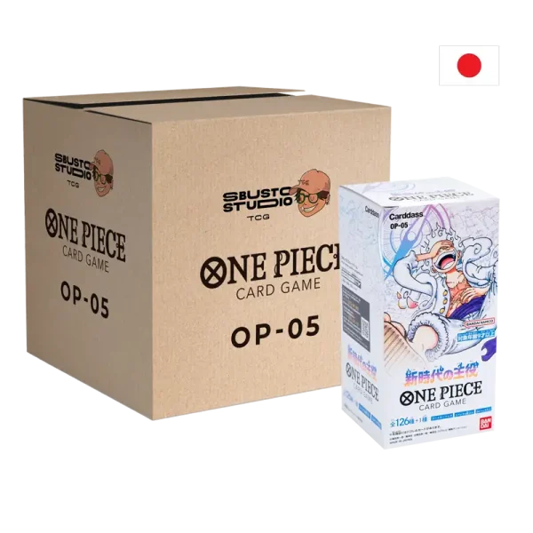 One Piece OP-05 "Awakening of the New Era" Case 12 Box