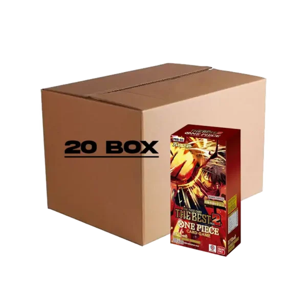 PRB02 "Premium Booster - The Best" Case 20 Box - One Piece