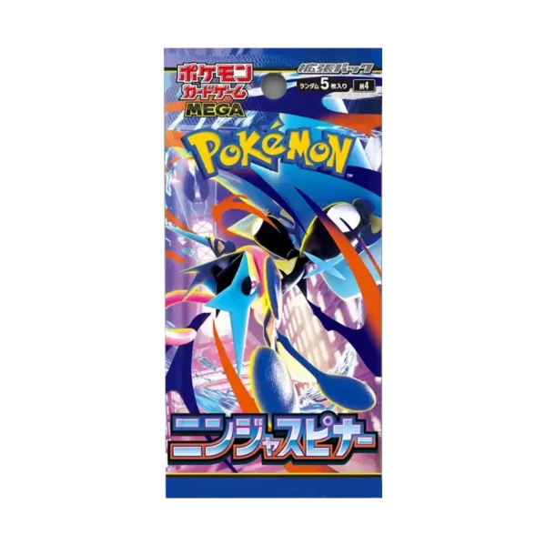 NINJA SPINNER (M4) - Pokémon - Japanese Booster Pack - PREORDER