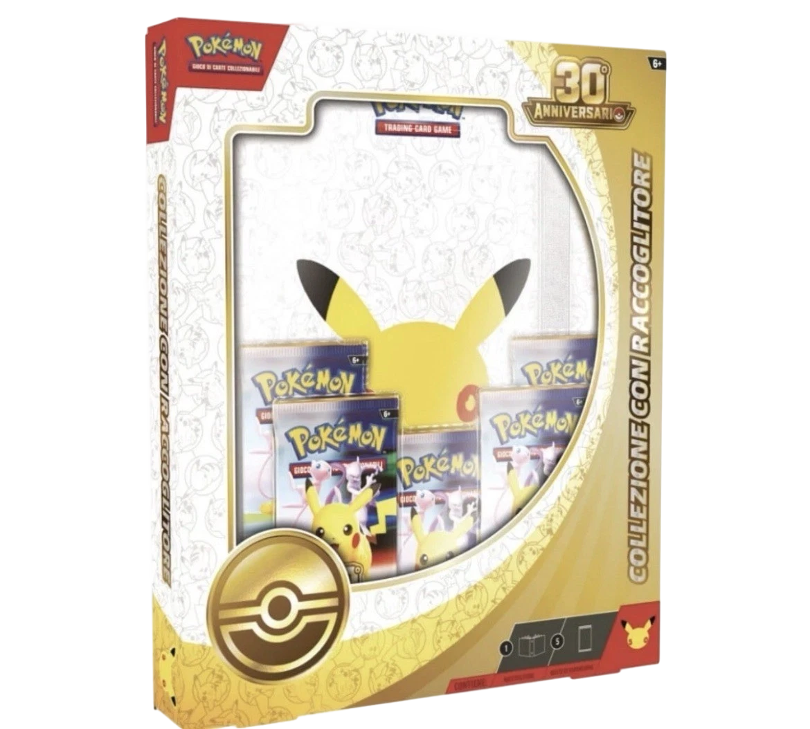 Pokemon 30° Anniversario – Collezione con Raccoglitore ITA